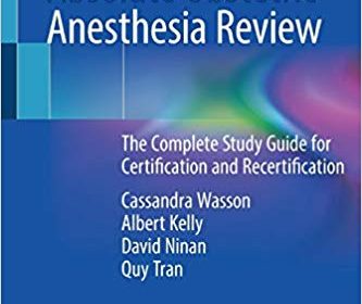 free-pdf-download-Absolute Obstetric Anesthesia Review: The Complete Study Guide for Certification and Recertification