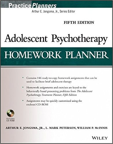 free-pdf-download-Adolescent Psychotherapy Homework Planner (PracticePlanners) 5th Edition