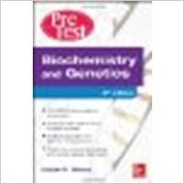 free-pdf-download-Biochemistry and Genetics Pretest Self-Assessment and Review  5th Edition by Wilson