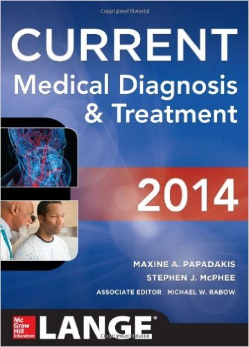 free-pdf-download-CURRENT Medical Diagnosis and Treatment 2014 (LANGE CURRENT Series) 53rd Edition