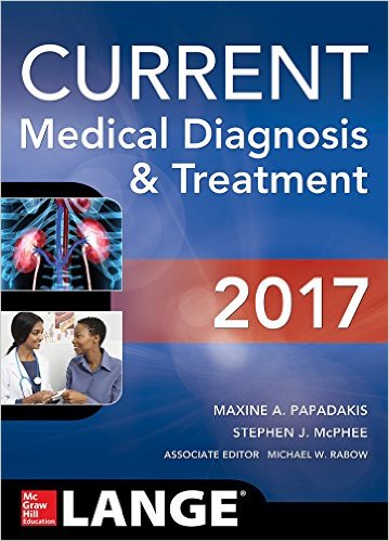 free-pdf-download-CURRENT Medical Diagnosis and Treatment 2017 (Lange) 56th Edition