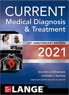 free-pdf-download-CURRENT Medical Diagnosis and Treatment 2021 60th Edition