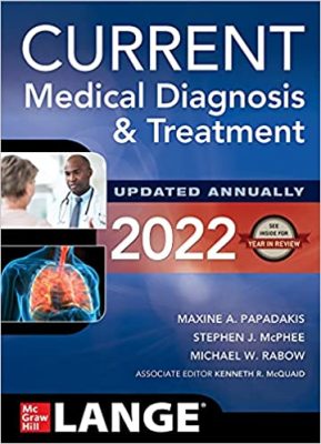 free-pdf-download-CURRENT Medical Diagnosis and Treatment 2022 61st Edition