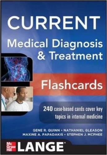 free-pdf-download-CURRENT Medical Diagnosis and Treatment Flashcards (LANGE CURRENT Series) 1st Edition