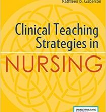 free-pdf-download-Clinical Teaching Strategies in Nursing