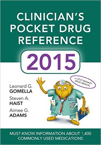 free-pdf-download-Clinicians Pocket Drug Reference 2015 6th Edition