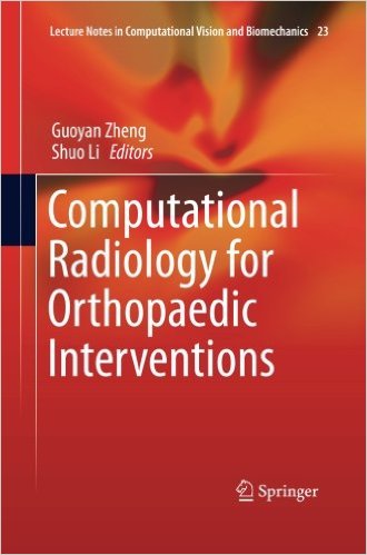 free-pdf-download-Computational Radiology for Orthopaedic Interventions