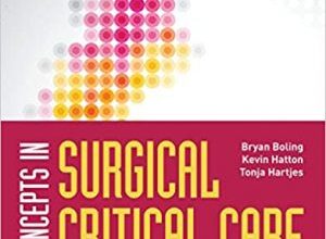 free-pdf-download-Concepts in Surgical Critical Care