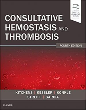 free-pdf-download-Consultative Hemostasis and Thrombosis 4th Edition