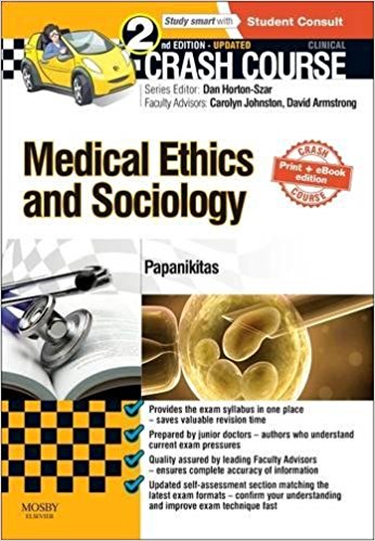 free-pdf-download-Crash Course Medical Ethics and Sociology Updated Print + eBook edition