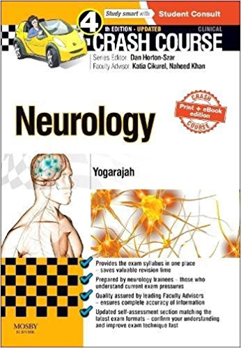 free-pdf-download-Crash Course Neurology Updated Print + eBook edition