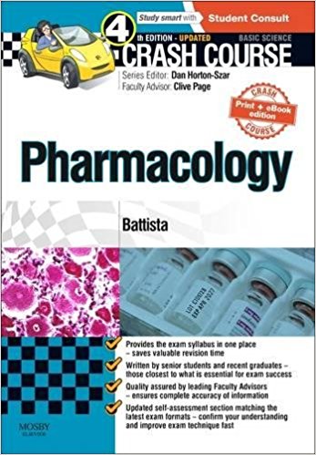 free-pdf-download-Crash Course: Pharmacology Updated Print + eBook edition