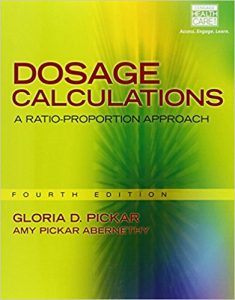 free-pdf-download-Dosage Calculations: A Ratio-Proportion Approach (Book Only) 4th Edition