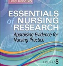 free-pdf-download-Essentials of Nursing Research: Appraising Evidence for Nursing Practice 8th Edition