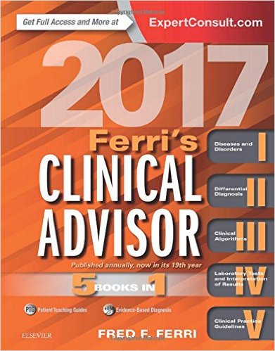 free-pdf-download-Ferri’s Clinical Advisor 2017: 5 Books in 1