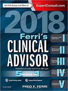 free-pdf-download-Ferri’s Clinical Advisor 2018: 5 Books in 1