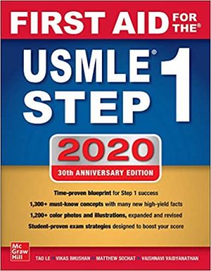 free-pdf-download-First Aid For the USMLE Step 1 2020