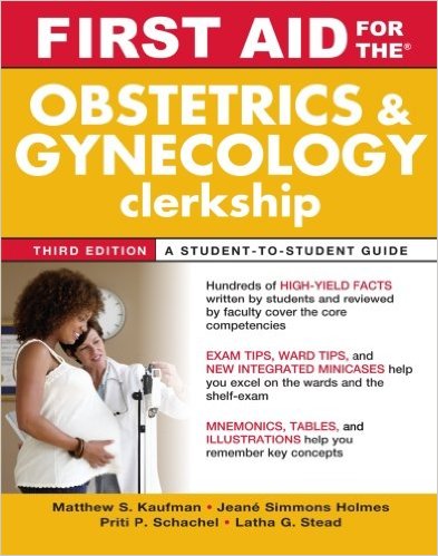 free-pdf-download-First Aid for the Obstetrics and Gynecology Clerkship