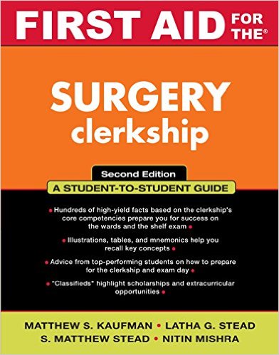 free-pdf-download-First Aid for the Surgery Clerkship (First Aid Series) 2nd Edition