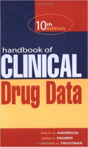 free-pdf-download-Handbook of Clinical Drug Data 10th Edition