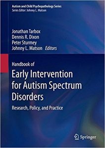 free-pdf-download-Handbook of Early Intervention for Autism Spectrum Disorders: Research