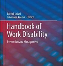 free-pdf-download-Handbook of Work Disability: Prevention and Management