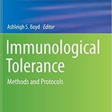 free-pdf-download-Immunological Tolerance: Methods and Protocols