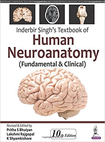 free-pdf-download-Inderbir Singh’s Textbook of Human Neuroanatomy: Fundamental and Clinical 10th Edition