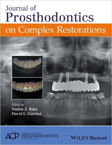 free-pdf-download-Journal of Prosthodontics on Complex Restorations 1st Edition