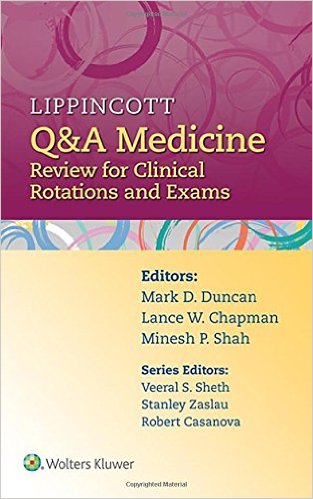 free-pdf-download-Lippincott Q&A Medicine: Review for Clinical Rotations and Exams 1 Pap/Psc Edition