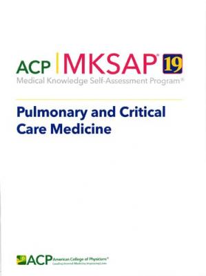 free-pdf-download-MKSAP 19 Pulmonary and Critical Care Medicine