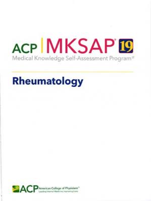 free-pdf-download-MKSAP 19 Rheumatology (American College of Physicians)