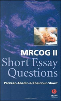 free-pdf-download-MRCOG II Short Essay Questions 1st Edition