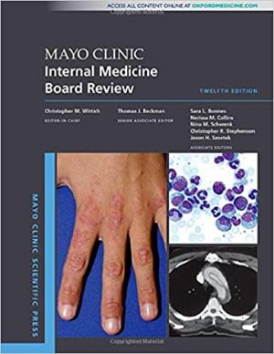 free-pdf-download-Mayo Clinic Internal Medicine Board Review 12th Edition