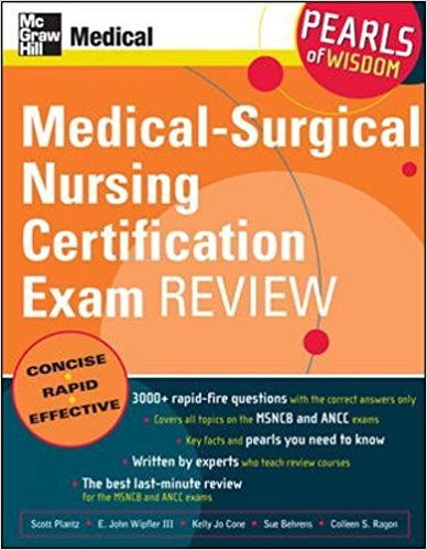 free-pdf-download-Medical-Surgical Nursing Certification Exam Review: Pearls of Wisdom 1st Edition