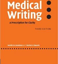 free-pdf-download-Medical Writing: A Prescription for Clarity 3rd Edition