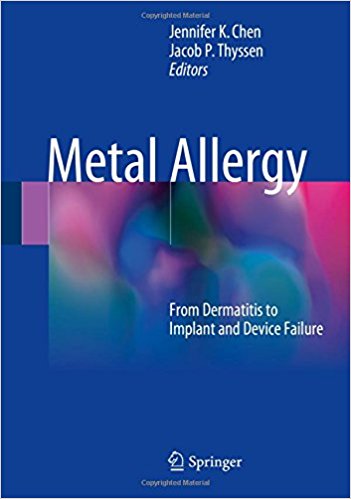 free-pdf-download-Metal Allergy: From Dermatitis to Implant and Device Failure 1st ed. 2018 Edition