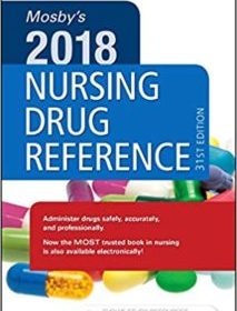 free-pdf-download-Mosby’s 2018 Nursing Drug Reference (SKIDMORE NURSING DRUG REFERENCE) 31st Edition