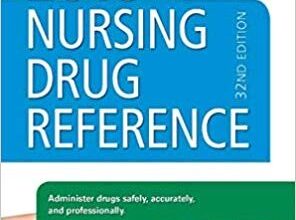 free-pdf-download-Mosby’s 2019 Nursing Drug Reference (SKIDMORE NURSING DRUG REFERENCE) 32nd Edition