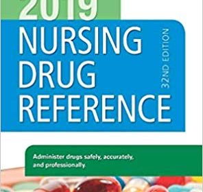 free-pdf-download-Mosby’s 2019 Nursing Drug Reference (SKIDMORE NURSING DRUG REFERENCE) 32nd Edition