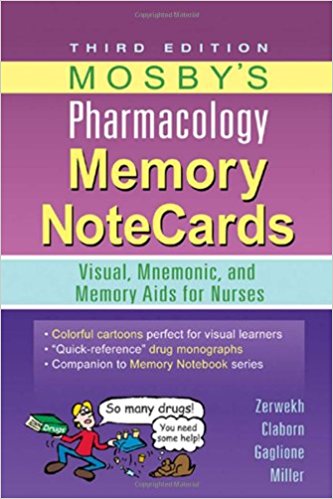 free-pdf-download-Mosby’s Pharmacology Memory NoteCards: Visual