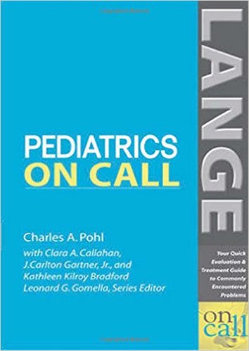 free-pdf-download-Pediatrics On Call (LANGE On Call) 1st Edition