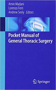 free-pdf-download-Pocket Manual of General Thoracic Surgery