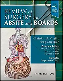 free-pdf-download-Review of Surgery for ABSITE and Boards 3rd Edition