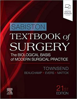 free-pdf-download-Sabiston Textbook of Surgery: The Biological Basis of Modern Surgical Practice 21st Edition