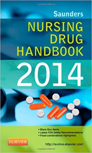 free-pdf-download-Saunders Nursing Drug Handbook 2014