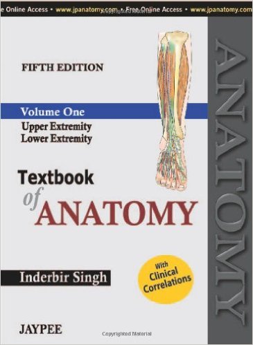 free-pdf-download-Textbook of Anatomy: Upper Extremity Lower Extremity