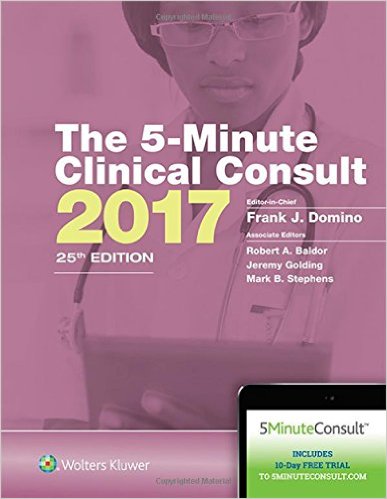 free-pdf-download-The 5-Minute Clinical Consult 2017 (The 5-Minute Consult Series) Twenty-Fifth Edition