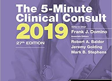 free-pdf-download-The 5-Minute Clinical Consult 2019 (The 5-Minute Consult Series) Twenty-Seventh Edition