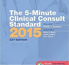 free-pdf-download-The 5-Minute Clinical Consult Standard 2015: 30-Day Enhanced Online Access + Print (The 5-Minute Consult Series) Twenty-Third Edition